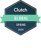 Clutch Global Spring 2024 badge