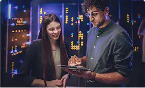 Cloud migration consulting team assessing legacy infrastructure