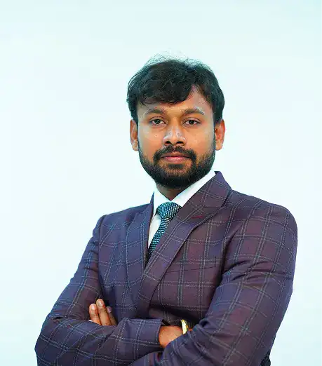 A portrait of Yaswanth Kumar who is Senior Vice President of Technology at Zazz
