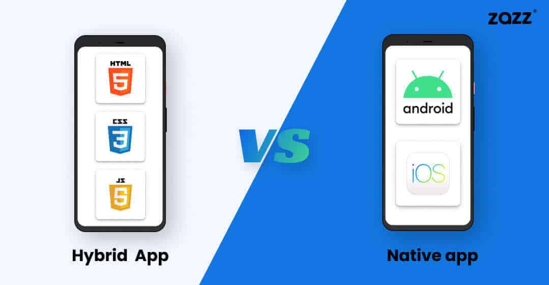 hybrid app vs native app
