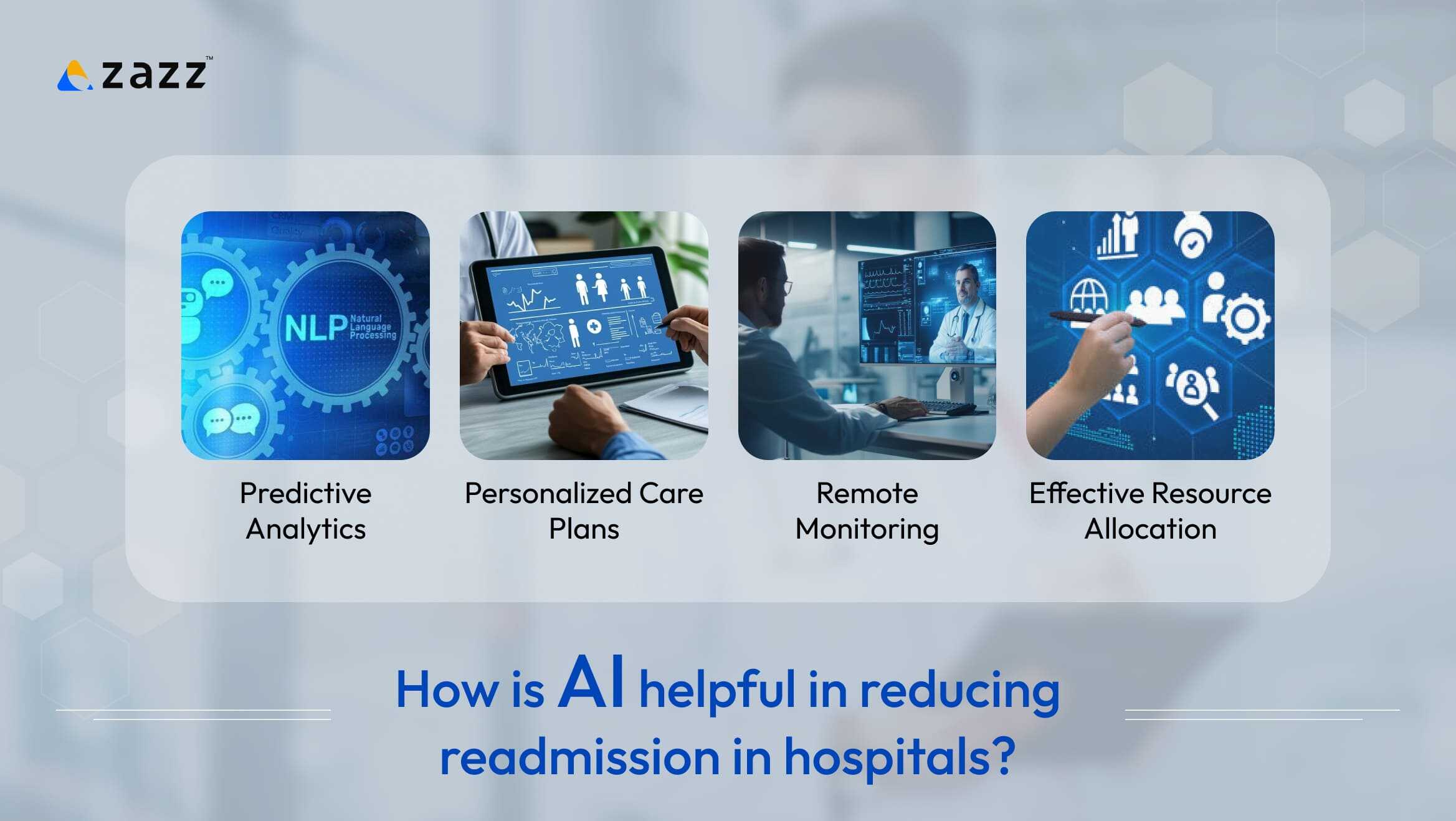 AI reducing hospital readmissions with predictive analytics 
