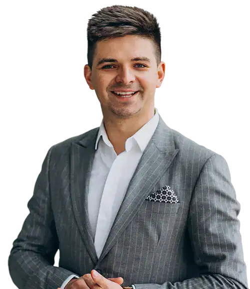 Headshot of a web development expert at Zazz, a top web development company in Dubai.