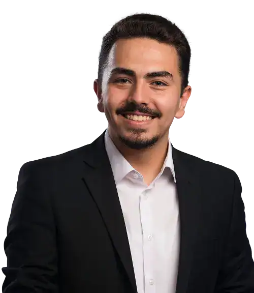 Headshot of a web development expert at Zazz, a top web development company in Dubai.