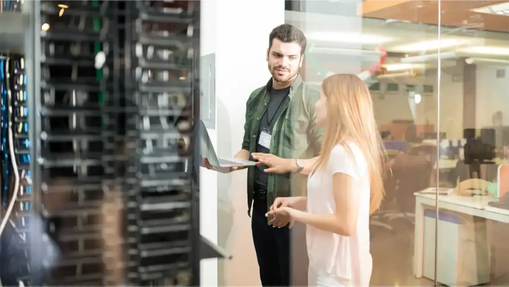 IT Professionals working on IT Infrastructure for an enterprise